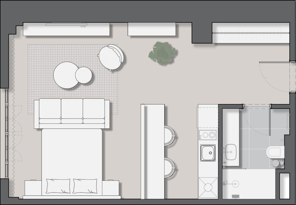 Studio apartment